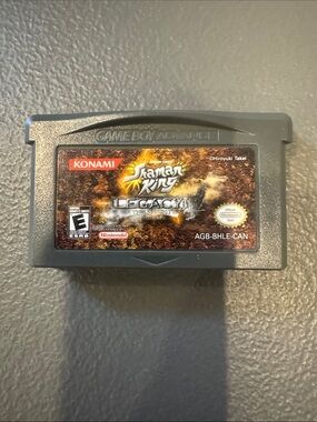 Konami Shaman King Soaring Hawks Legacy Nintendo Game Boy Advance Cartridge